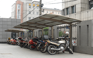 電動(dòng)車雨棚遮陽(yáng)棚