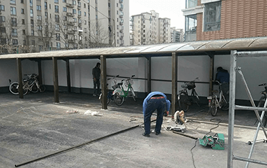 電動(dòng)車專用車棚