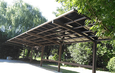 電動(dòng)車防雨車棚