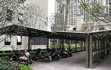 電動(dòng)車遮陽(yáng)棚