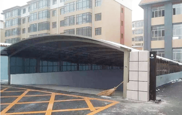 鋁合金結(jié)構(gòu)雨棚