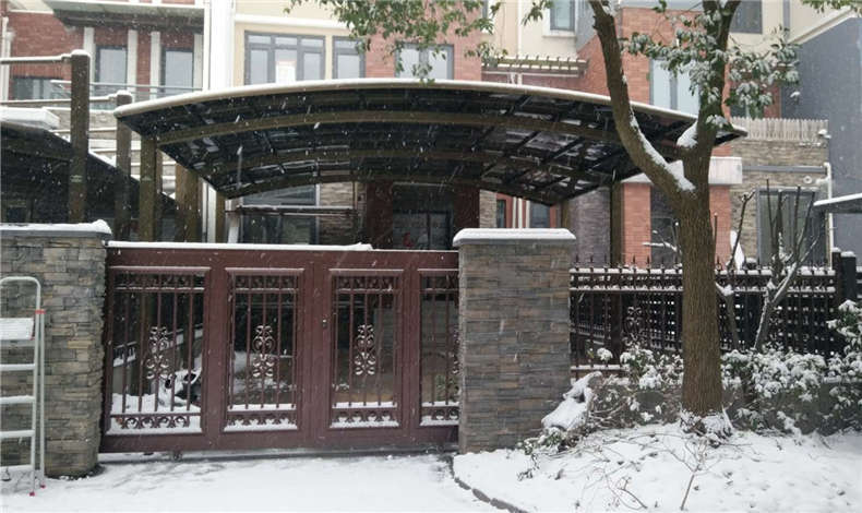 至尊卡爾車(chē)棚雨棚抗雪力如何？