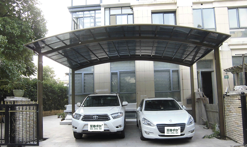 鋁合金車棚在當下城市，美妙的存在