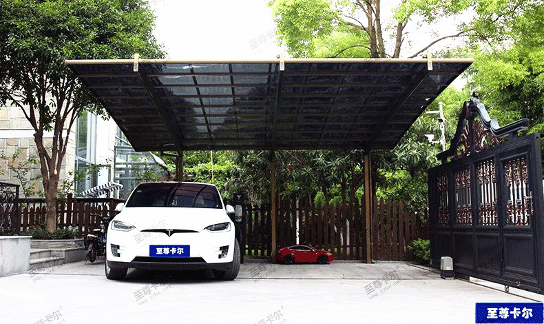 圍觀丨庭院家用停車棚圖片案例,美觀實(shí)用又大氣