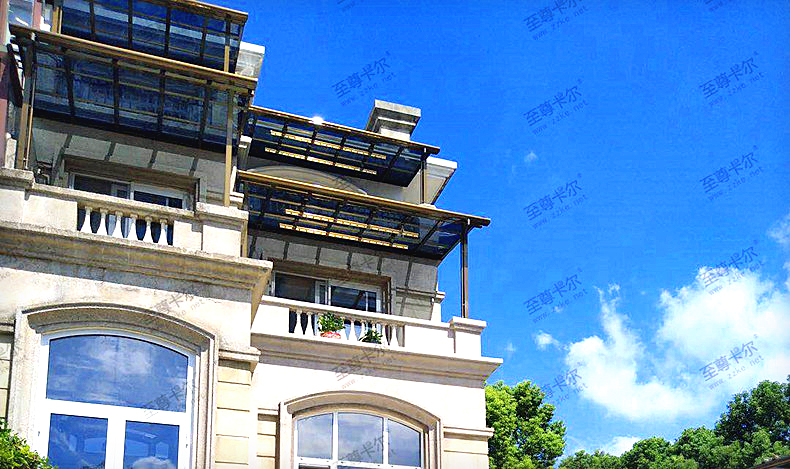 精品雨棚圖片欣賞，堅固耐用的同時是真正的高大上！