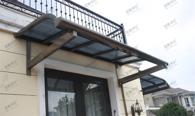 為何大家都選擇在別墅窗戶和陽臺上安裝鋁合金雨棚？