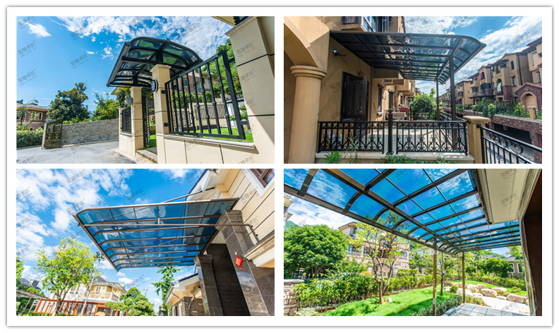 雨棚用什么材質牢固又耐用？看了這些雨棚圖片就知道