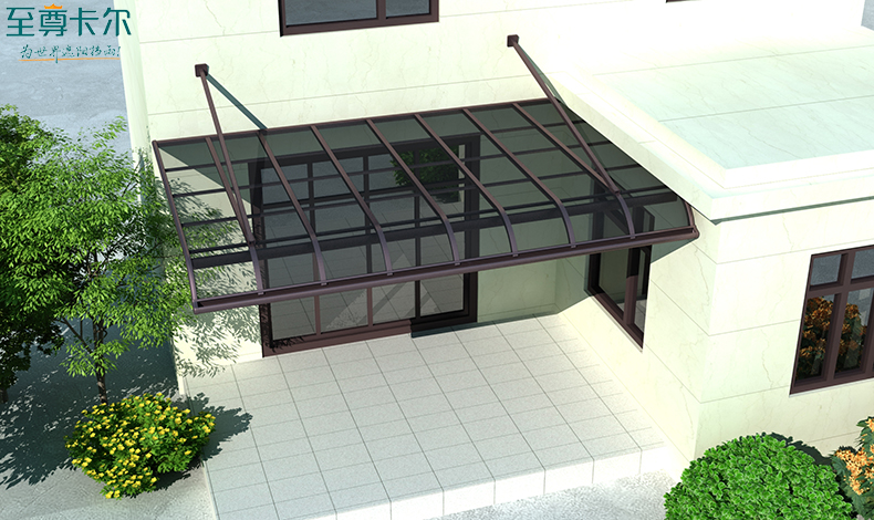 雨棚防噪音什么材料最好？雨搭防水用什么材料最好？